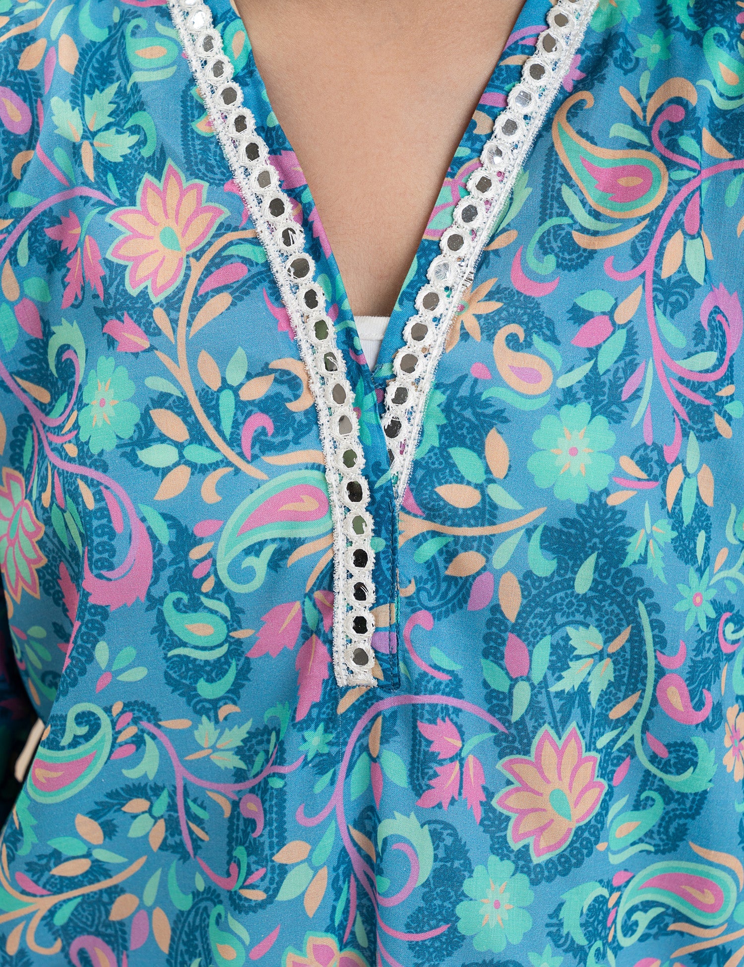 2 PIECE PRINTED SUIT