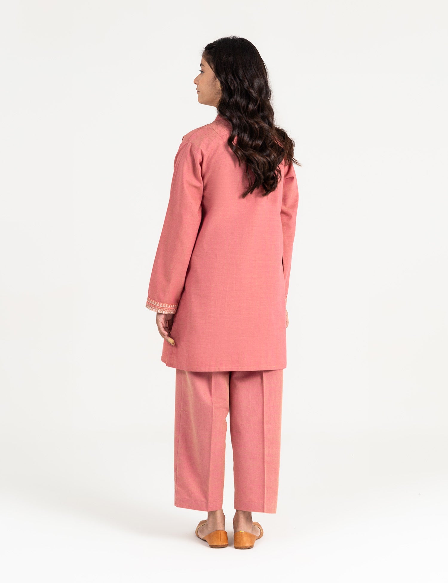 2 Piece Embroidered Suit