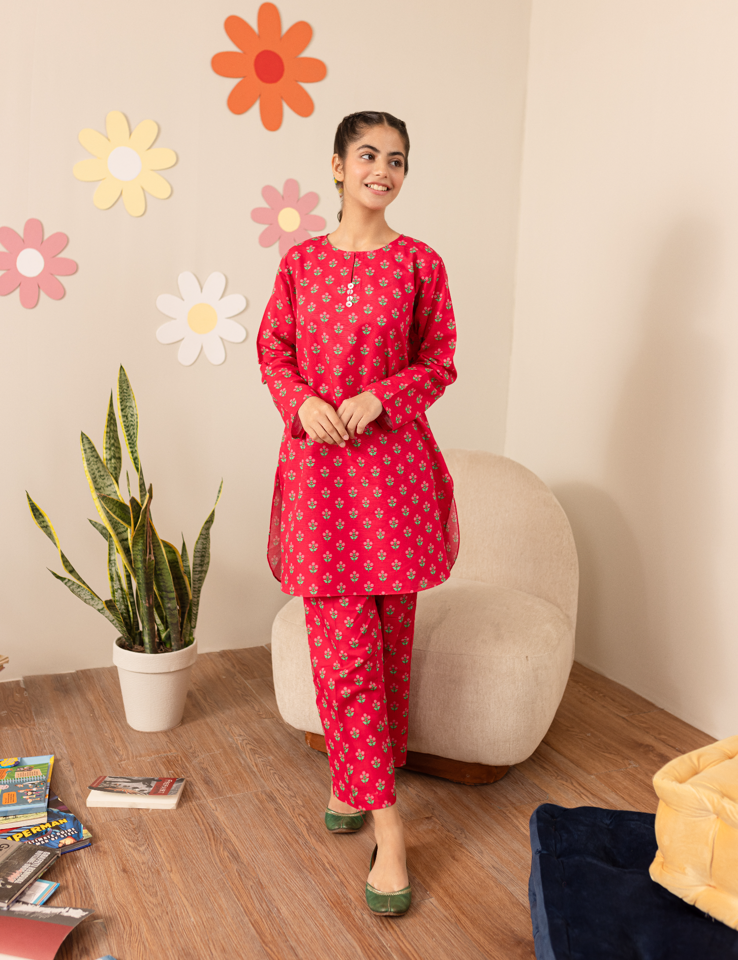 2 Piece Digital Printed Suit