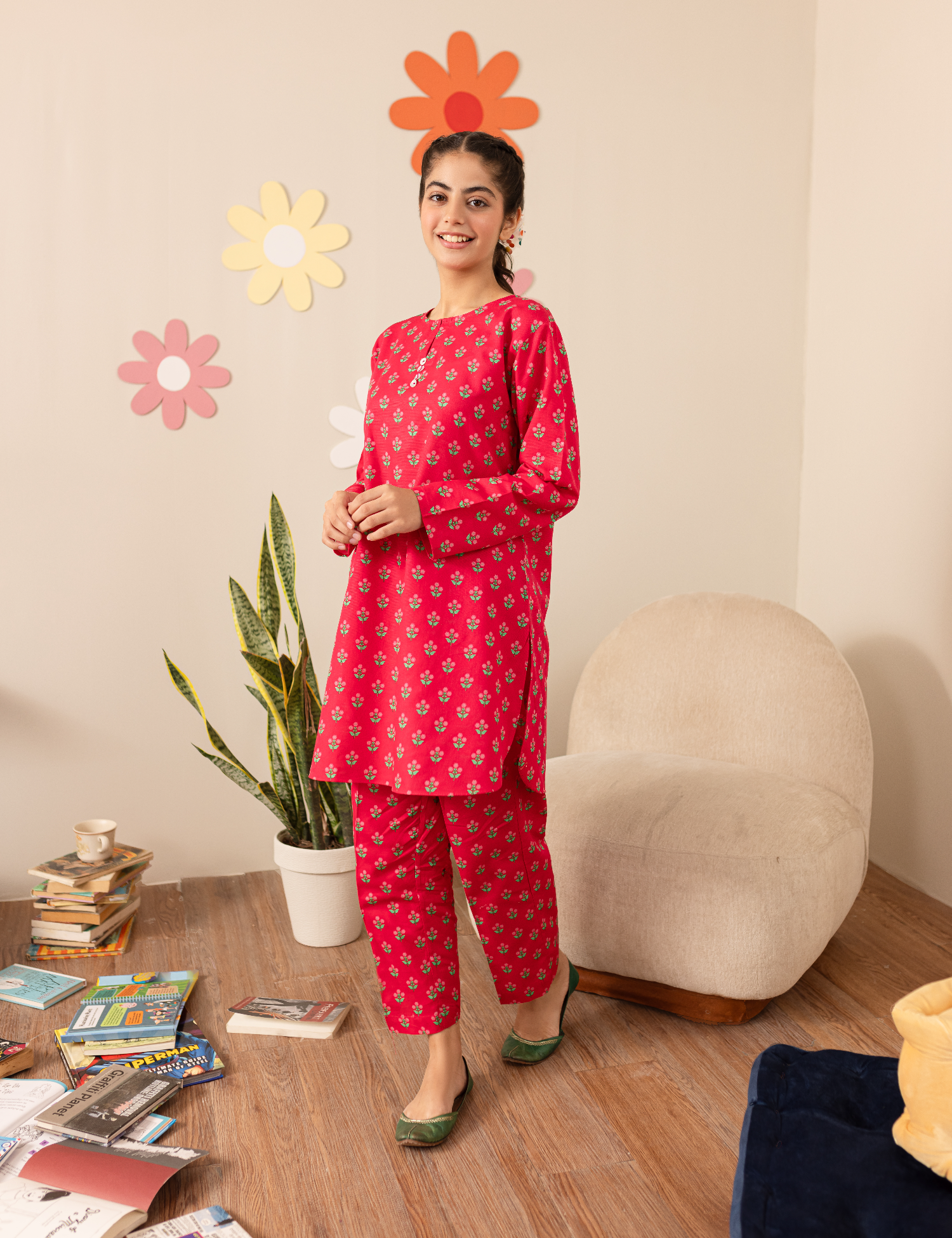 2 Piece Digital Printed Suit