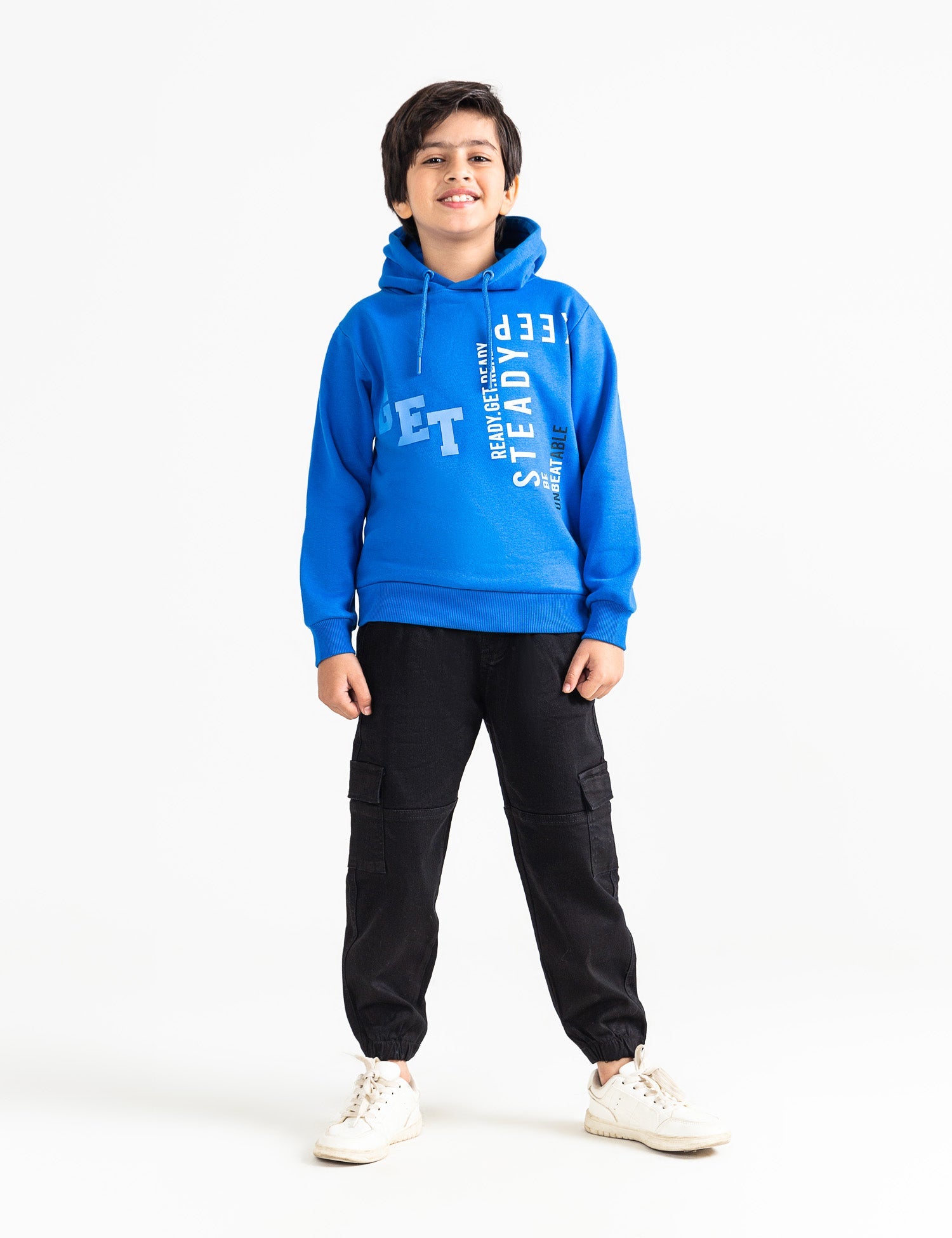 Slogan Printed Hoodie