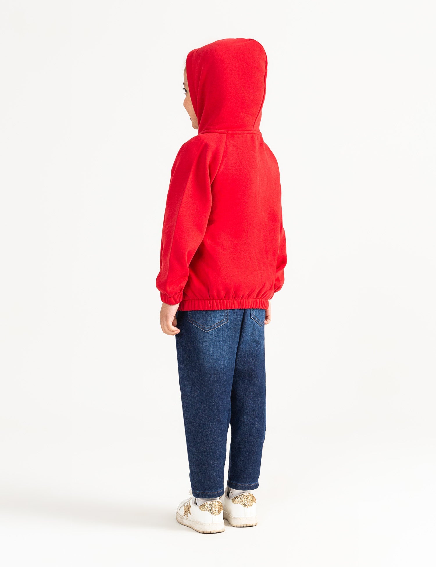 Printed Zipper Hoodie