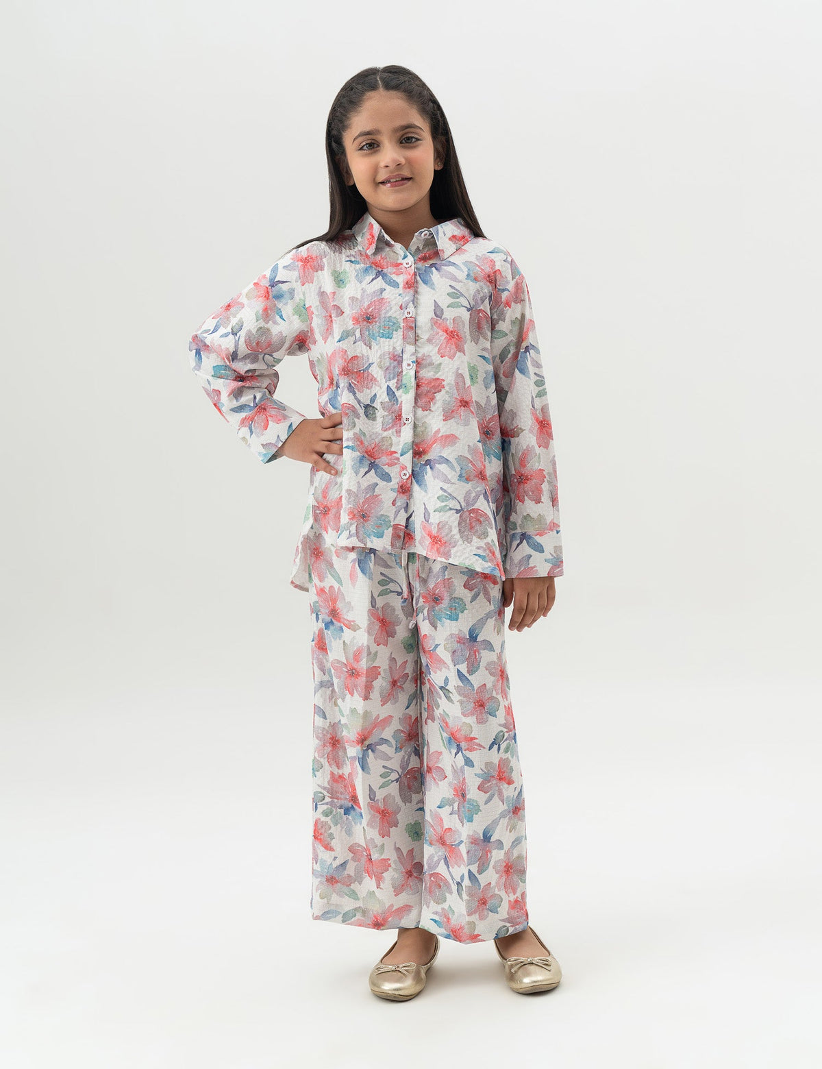 2 PIECE FLORAL PRINTED SUIT - BK22601BGWS8521-MULTI-182186-6-7Y