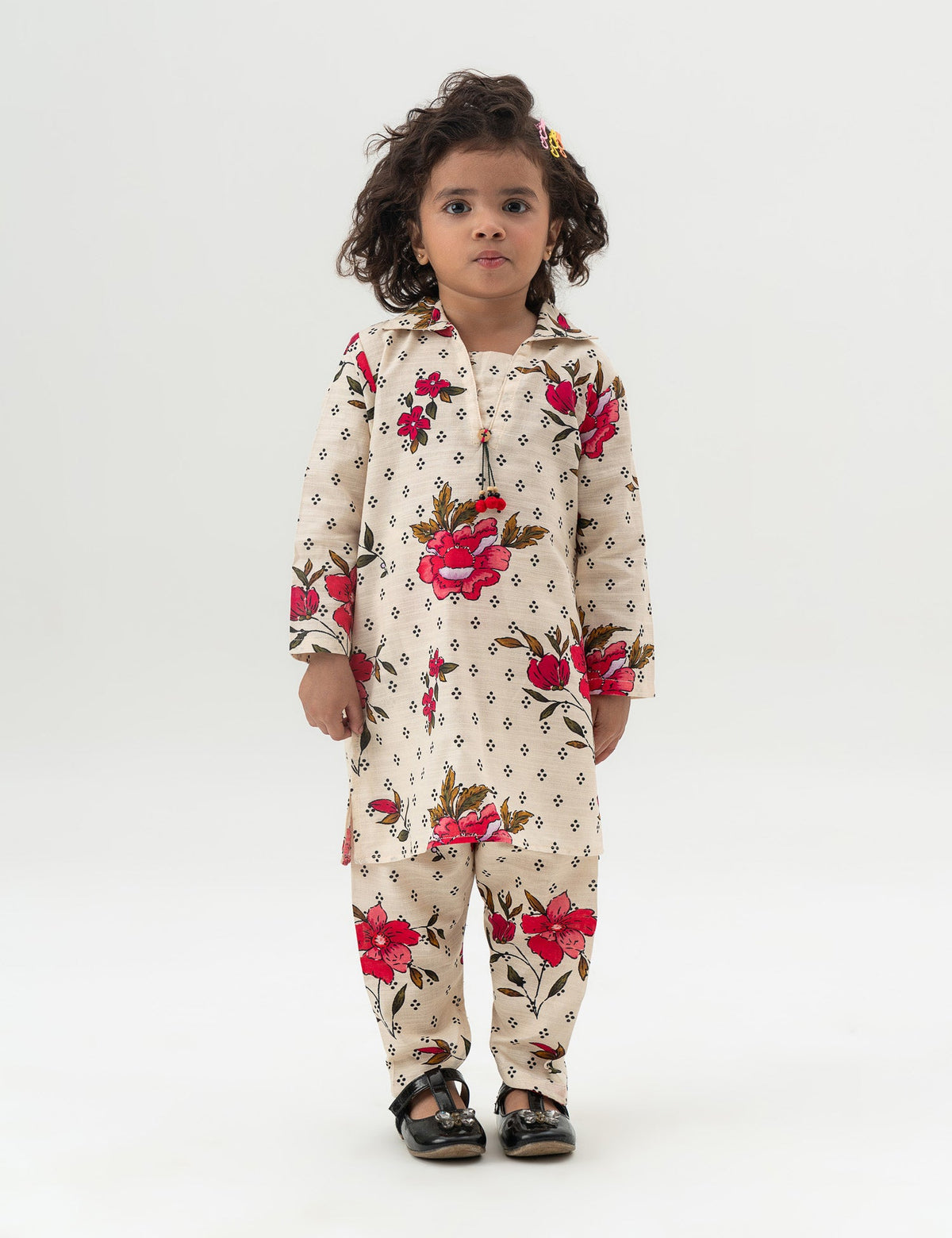 2 PIECE FLORAL PRINTED SUIT - BK22601GEWS29581A-MULTI-188914-3-4Y