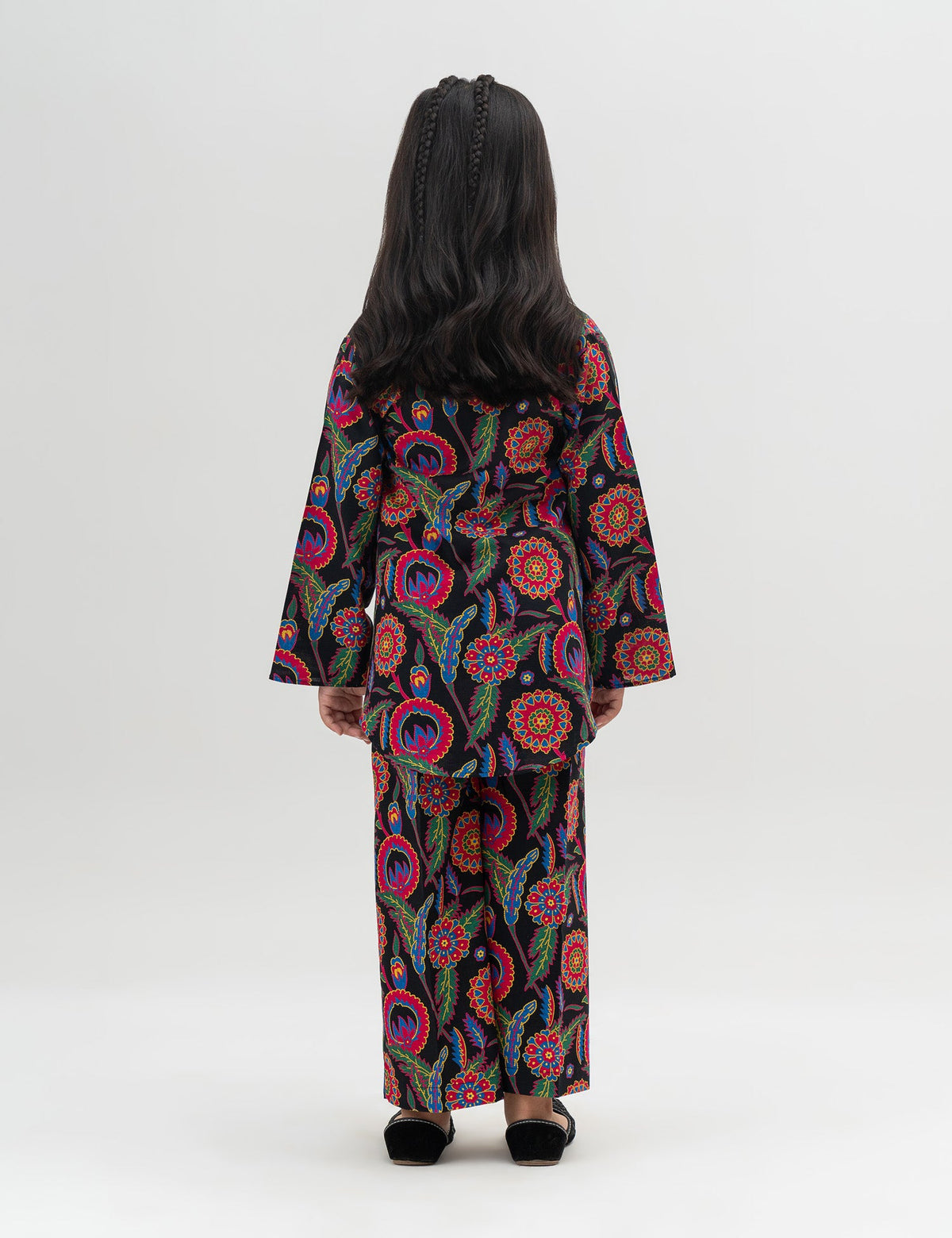 2 PIECE FLORAL PRINTED SUIT