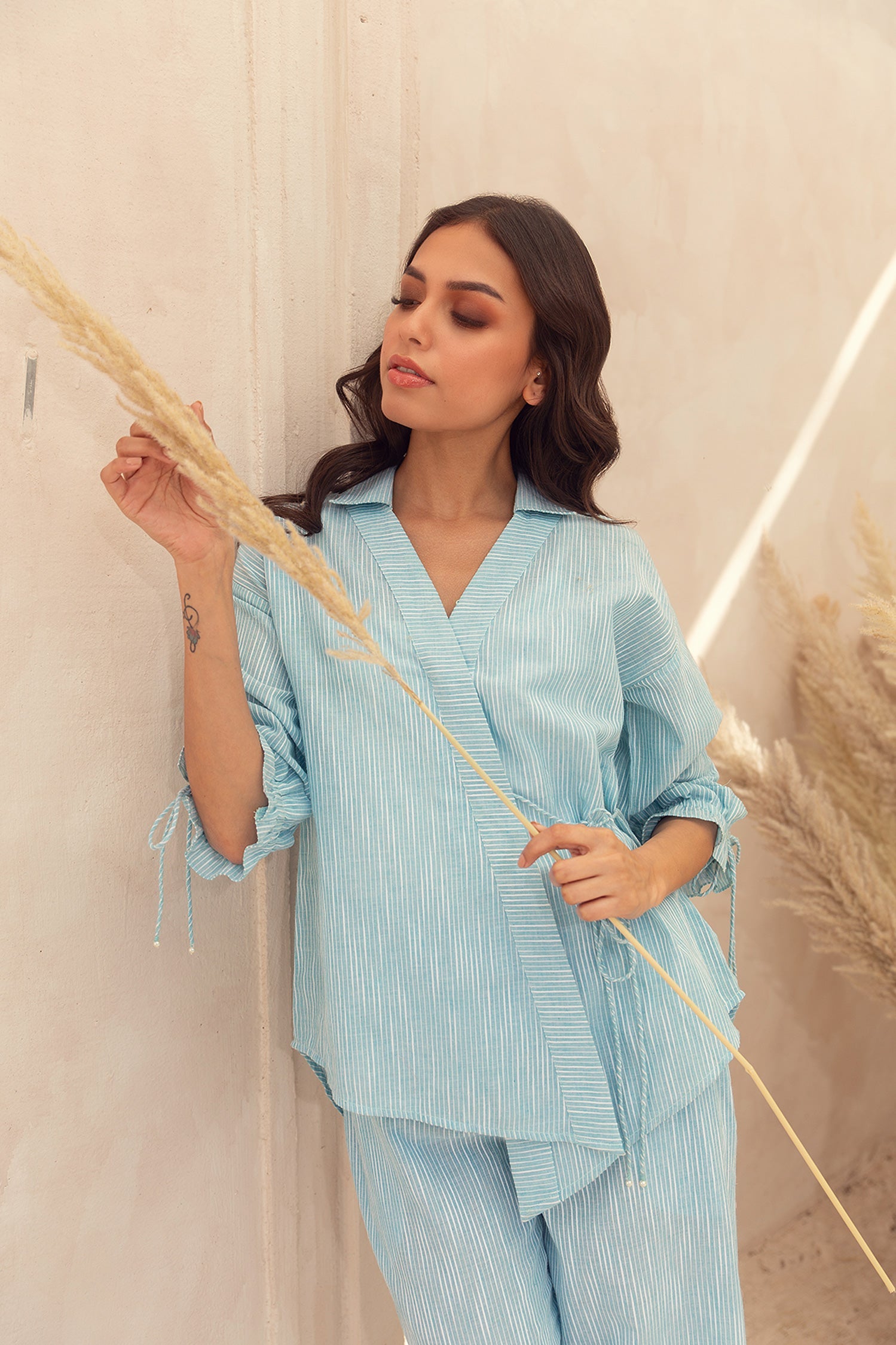 Blue Margarita Matching Set