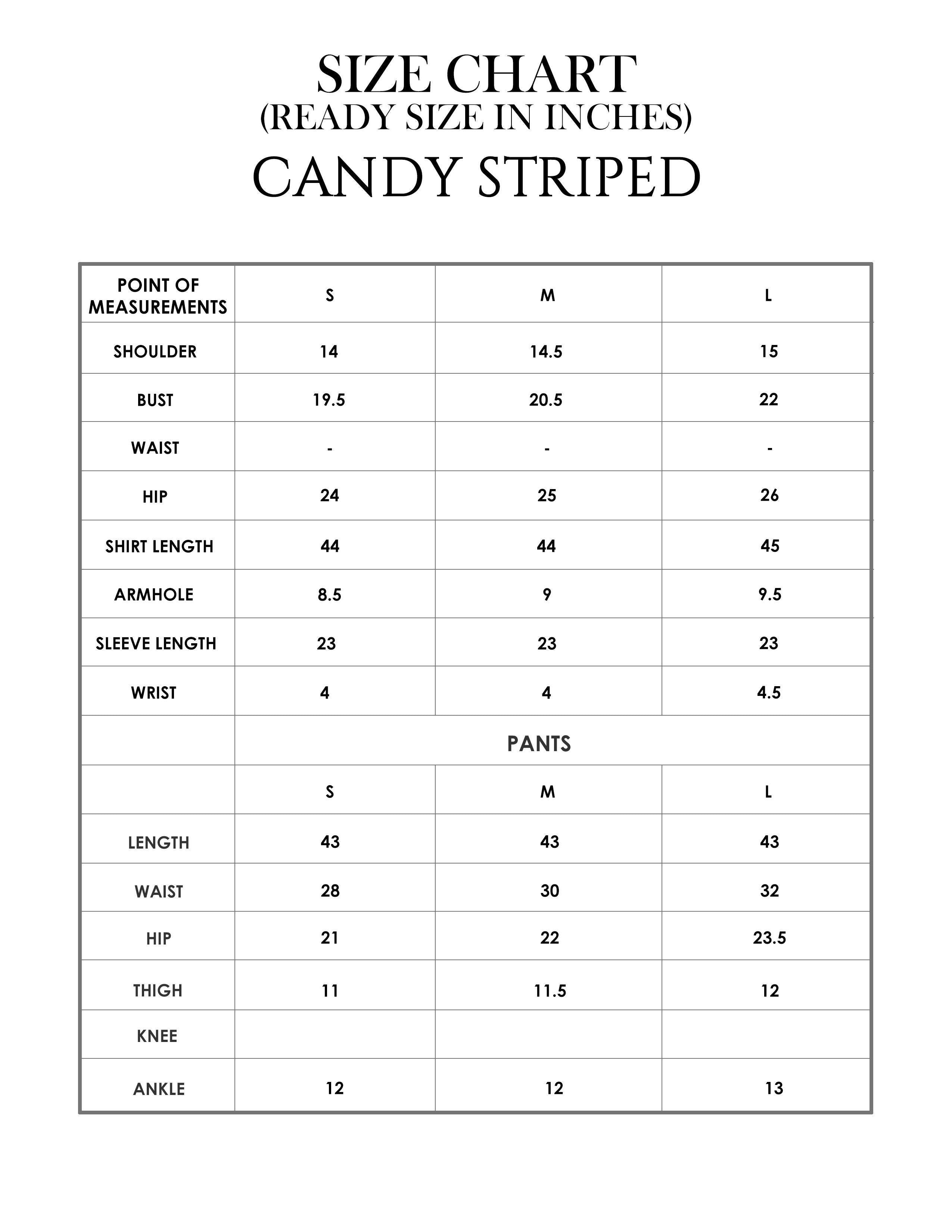 CANDY STRIPED