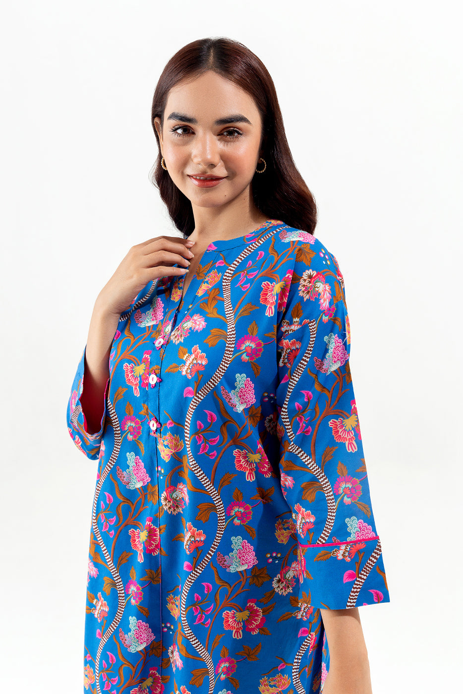 2 Piece Printed Lawn Suit (Pret)