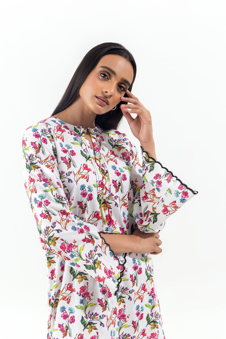 2 PIECE PRINTED LAWN SUIT (PRET)