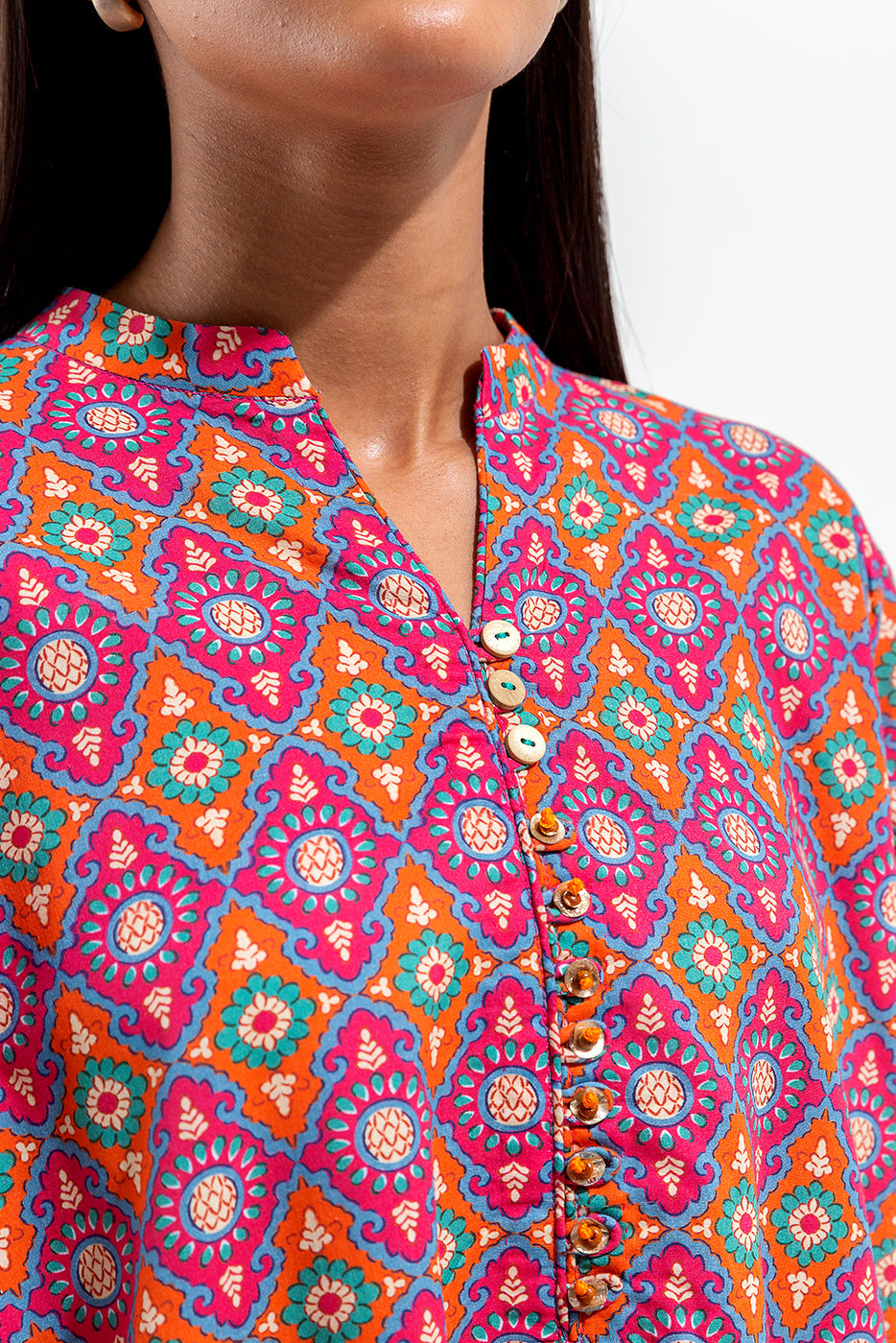 2 PIECE PRINTED LAWN SUIT (PRET)