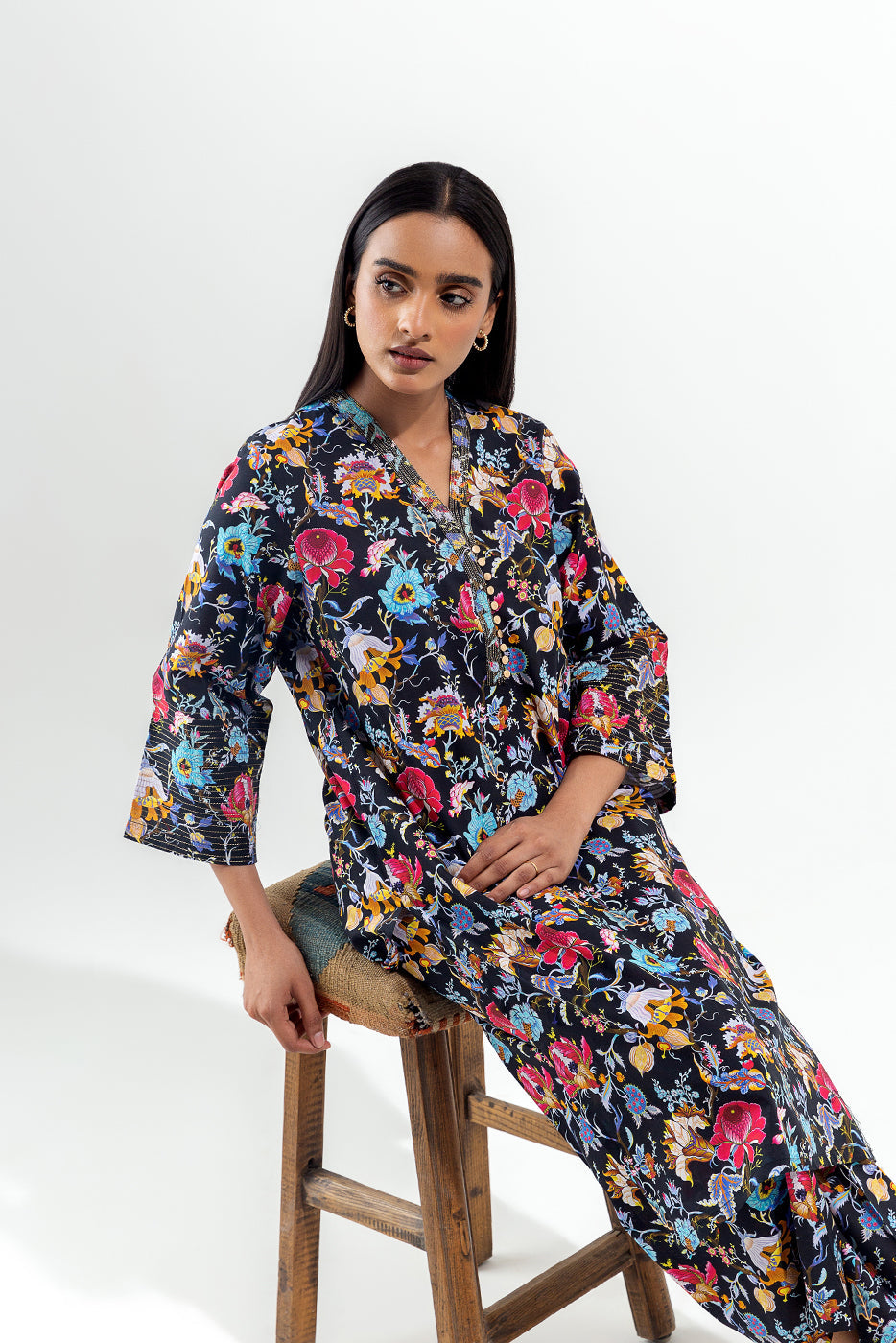 2 Piece Printed Lawn Suit (Pret)