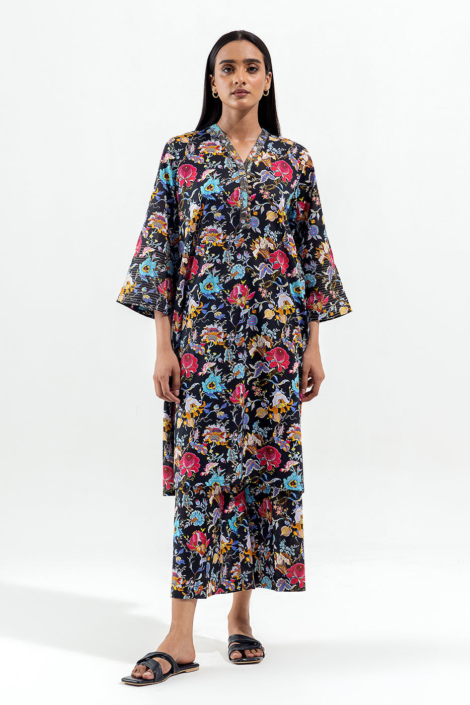2 Piece Printed Lawn Suit (Pret)