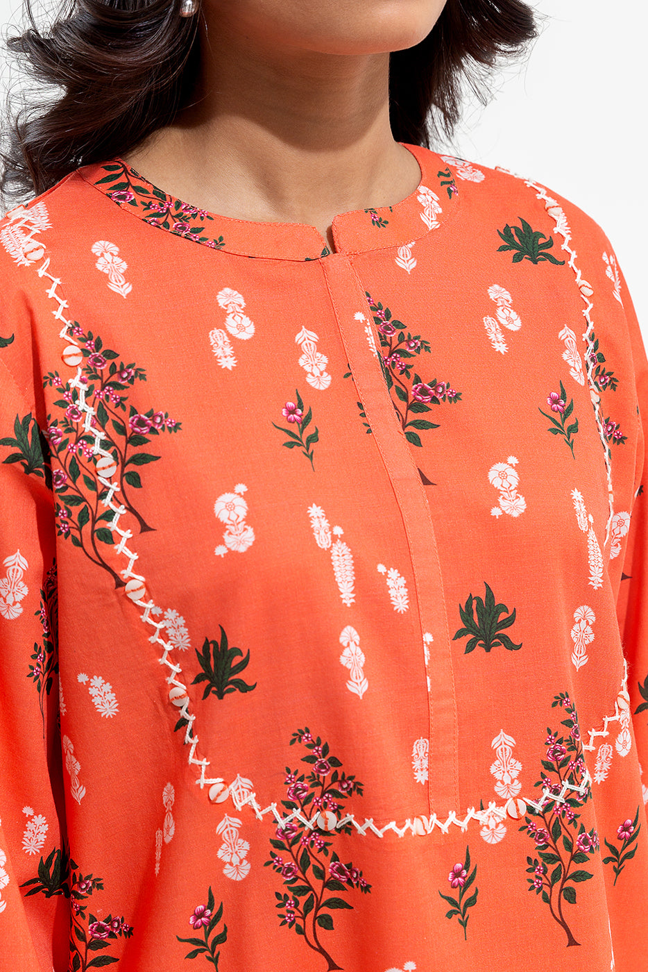 2 Piece Printed Lawn Suit (Pret)