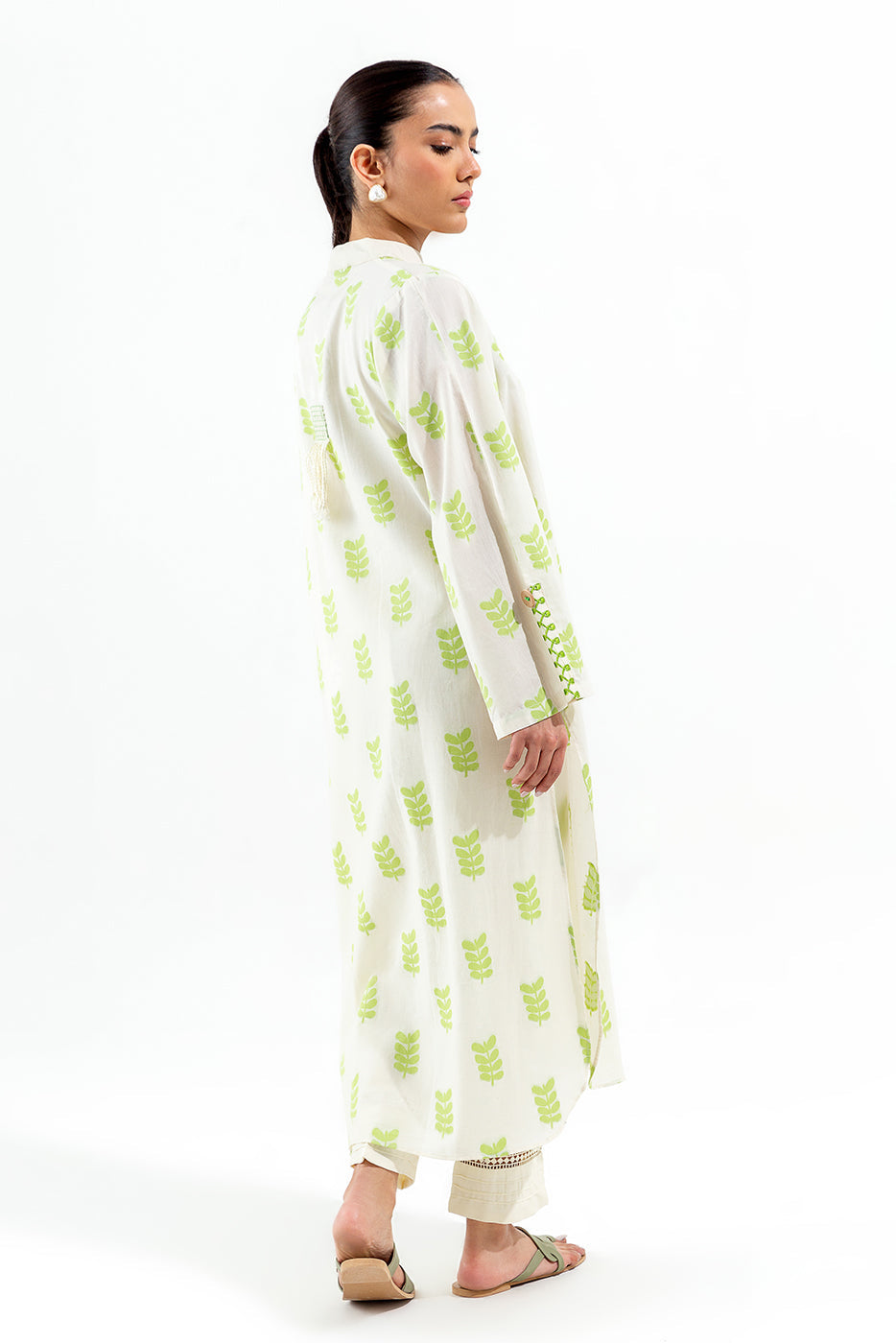 Embroidered Jacquard Shirt (Pret)