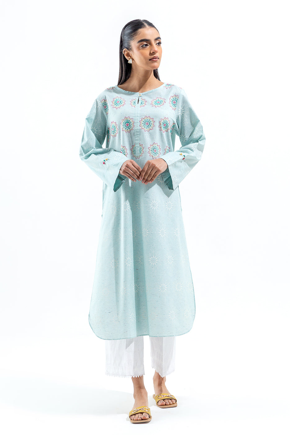 Embroidered Multi Neps Shirt (Pret)
