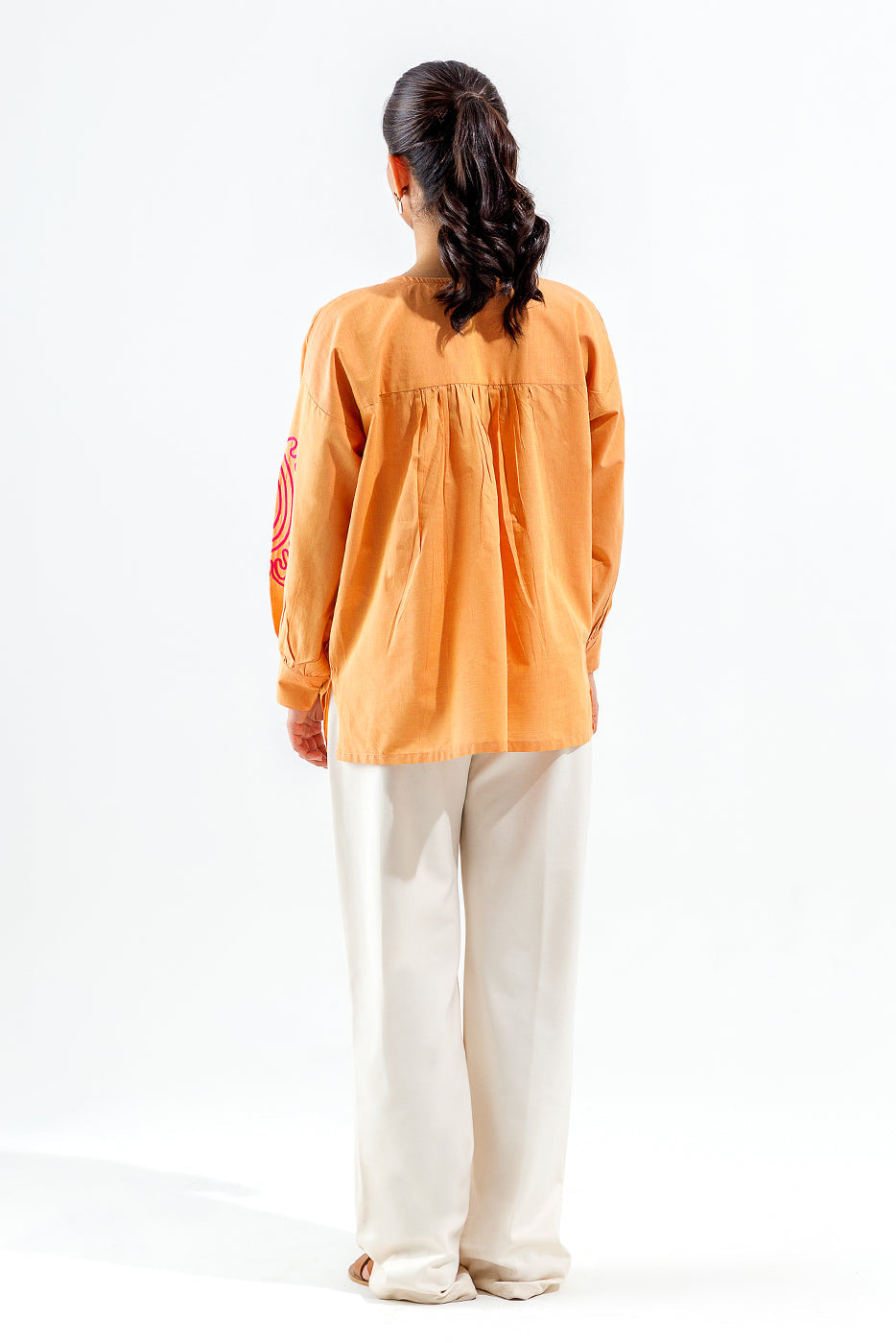 Embroidered Fusion Top (Pret)
