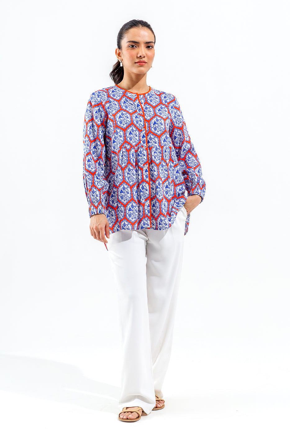Printed Fusion Top (Pret)