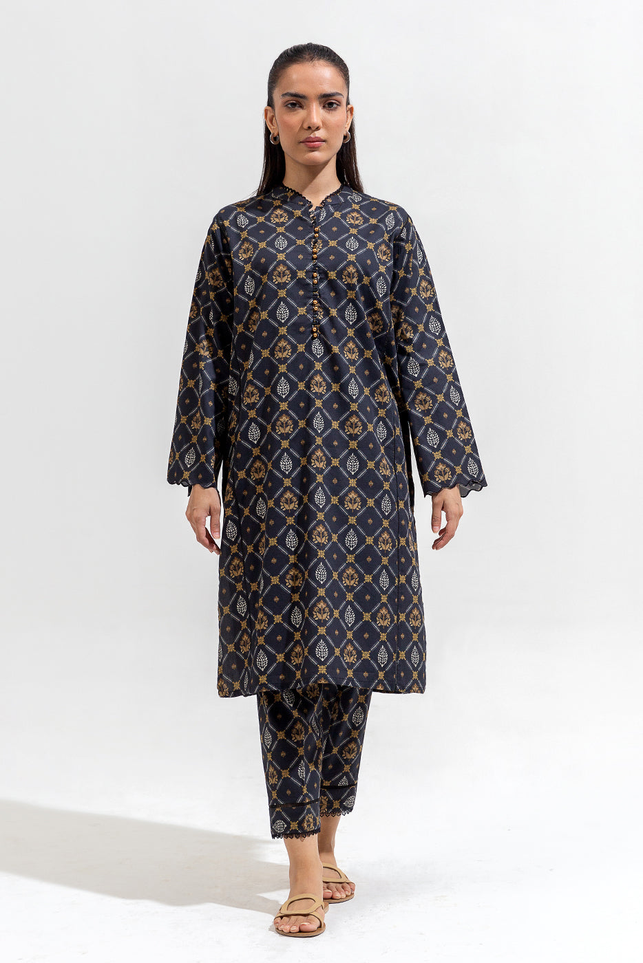 2 Piece Printed Premium Lawn Suit (Pret)