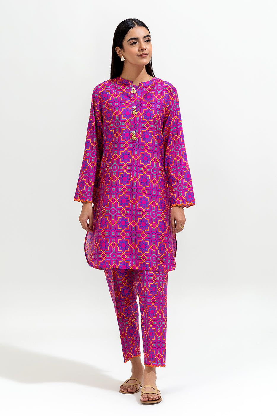 2 Piece Printed Premium Lawn Suit (Pret)
