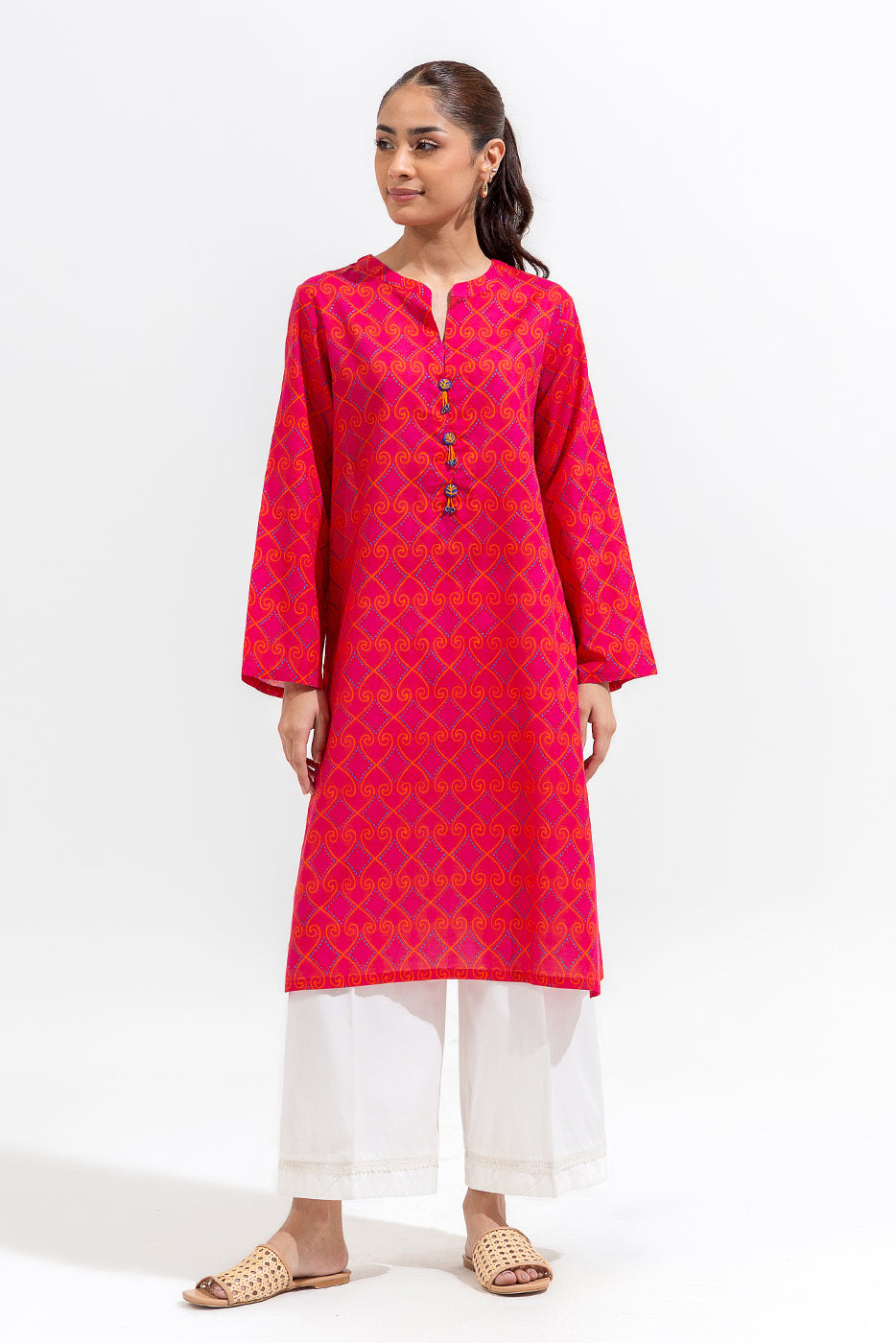 Printed Lawn Shirt (Pret)