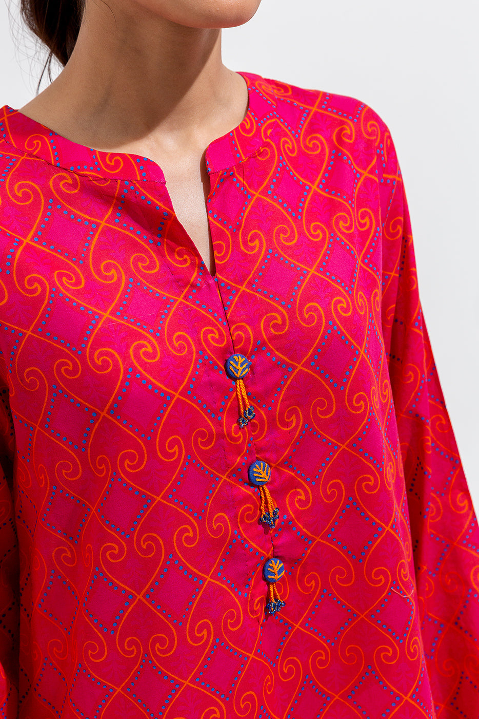 Printed Lawn Shirt (Pret)