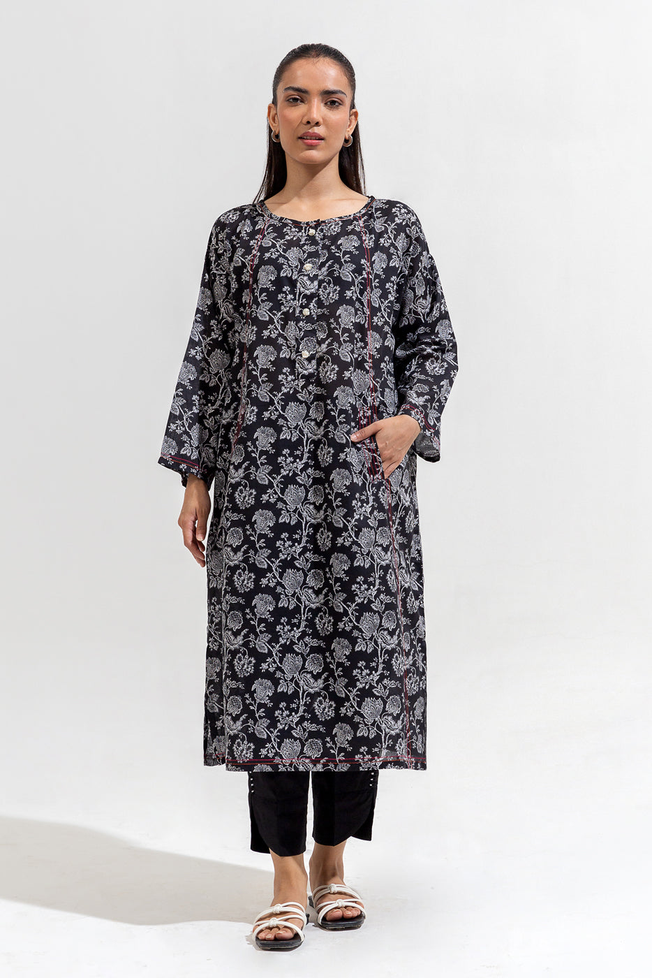Printed Lawn Shirt (Pret)