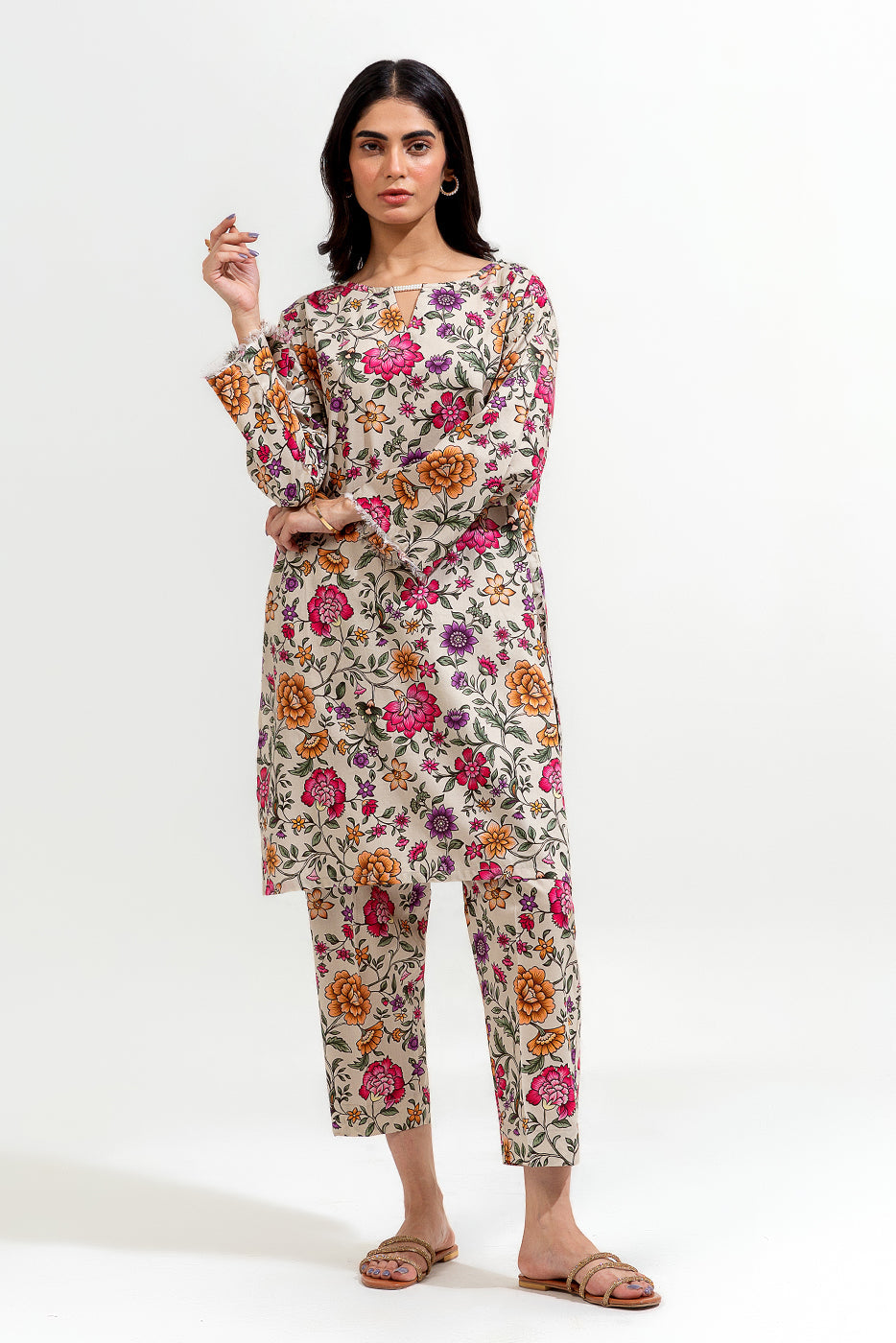 2 Piece Printed Premium Lawn Suit (Pret)