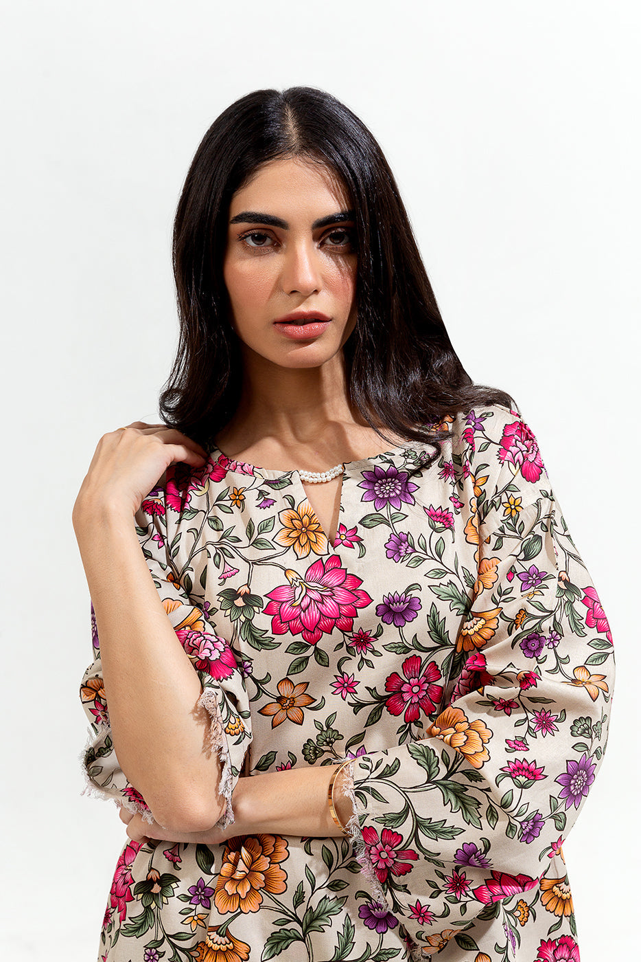 2 Piece Printed Premium Lawn Suit (Pret)
