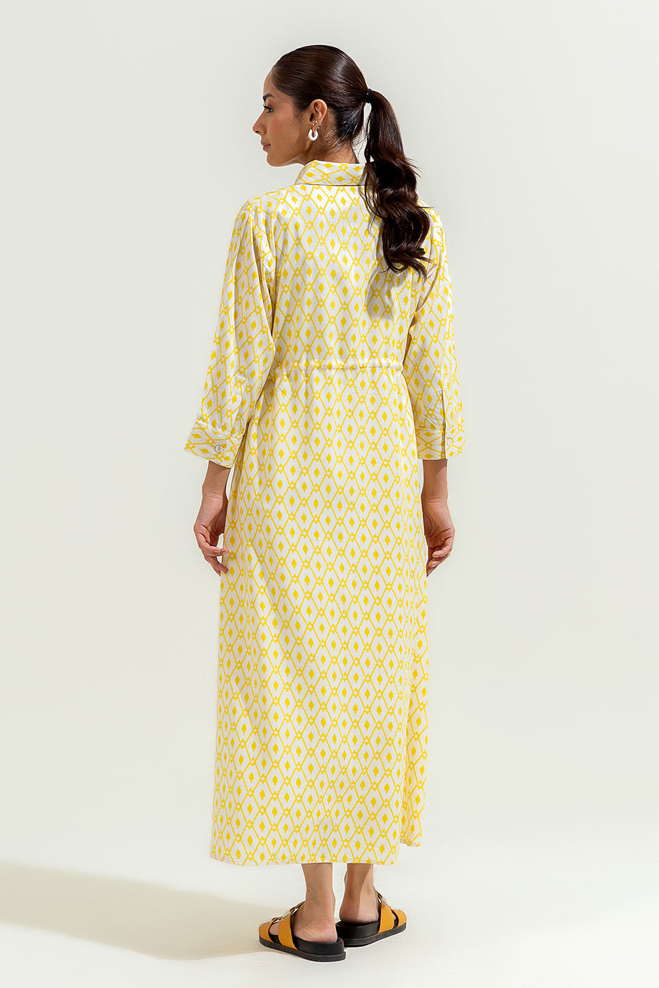 Printed Long Dress