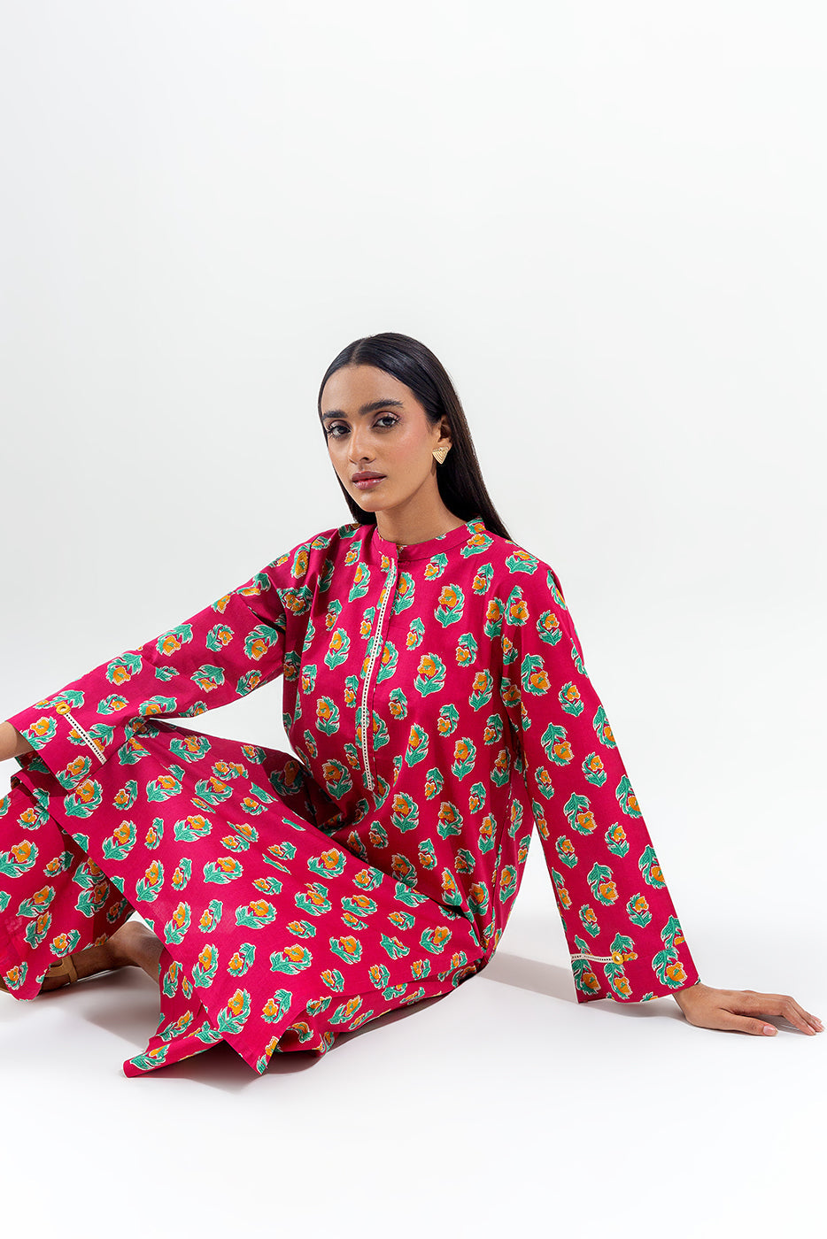 2 Piece Printed Lawn Suit (Pret)