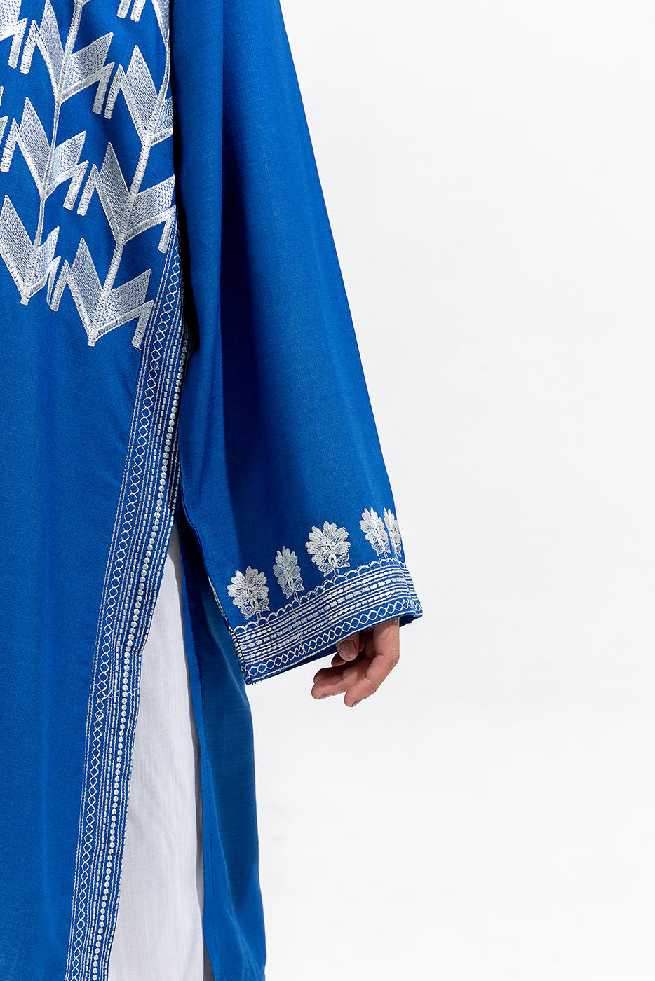 Embroidered Viscose Shirt (Pret)