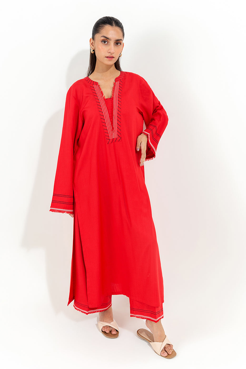 2 Piece Basic Viscose Suit (Pret)