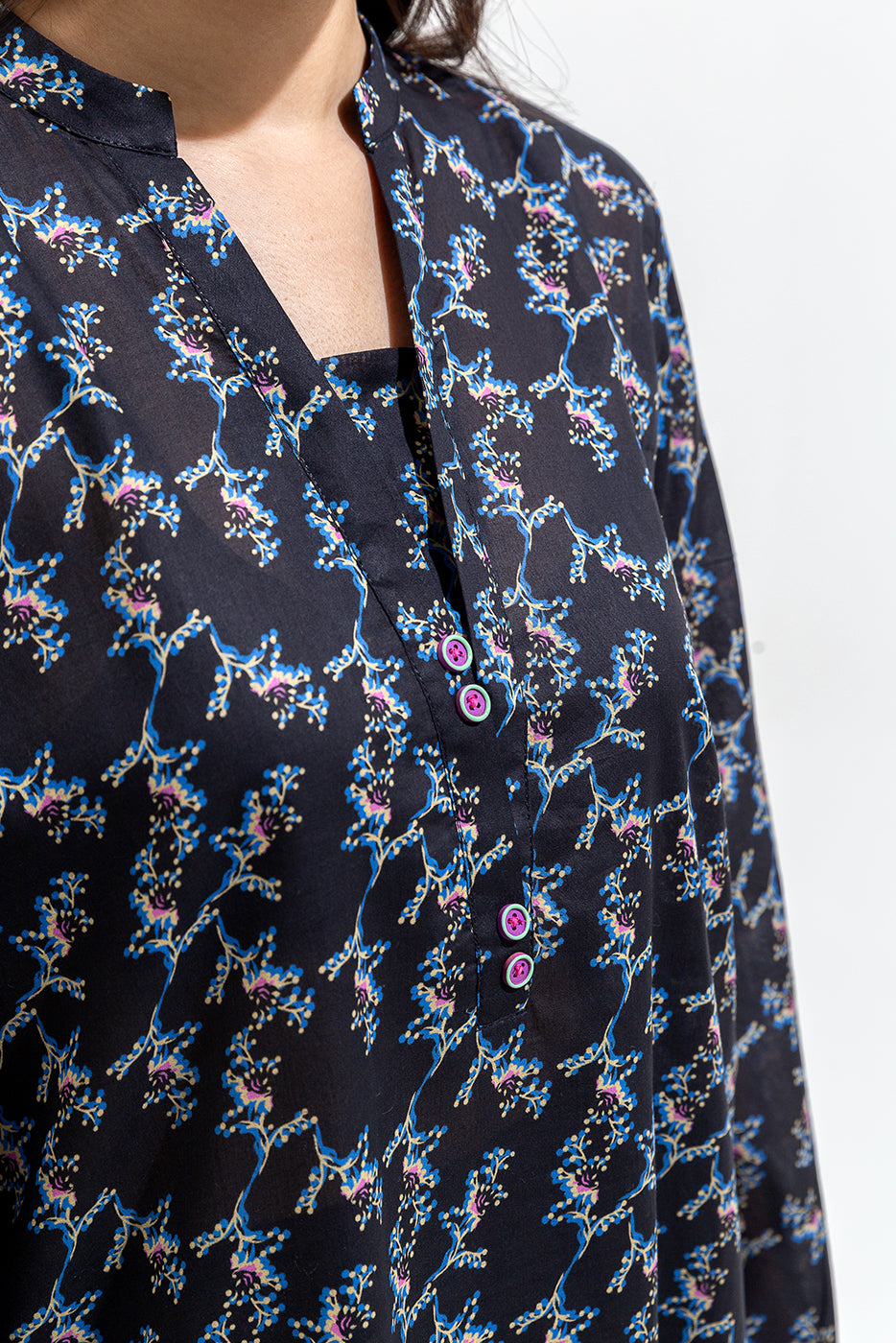 Printed Lawn Shirt (Pret)