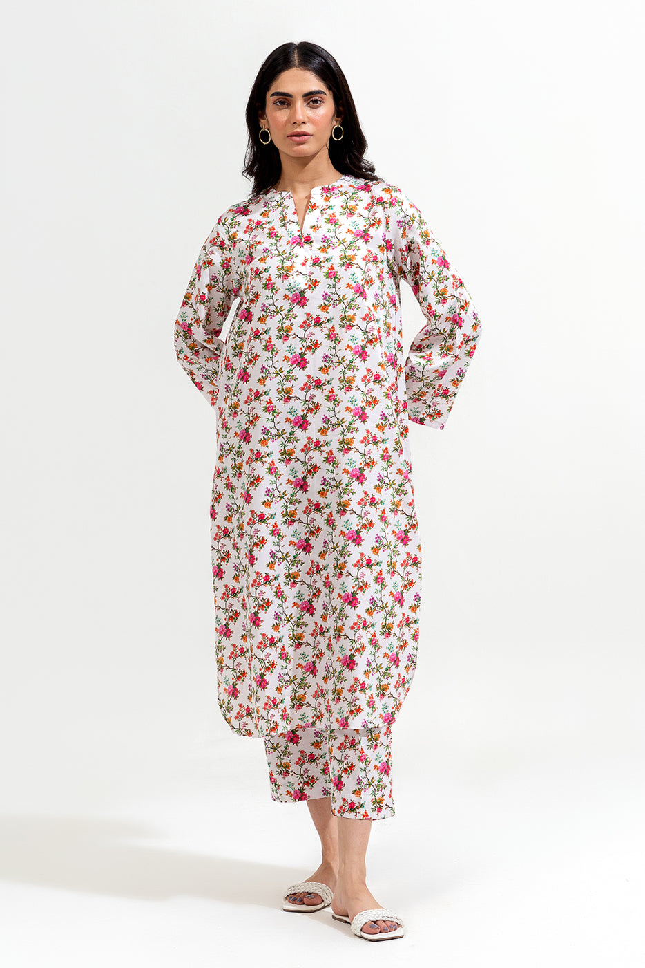2 Piece Printed Premium Lawn Suit (Pret)