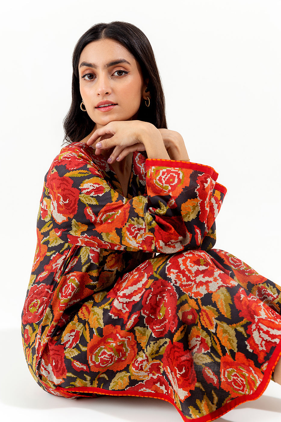 2 Piece Printed Lawn Suit (Pret)
