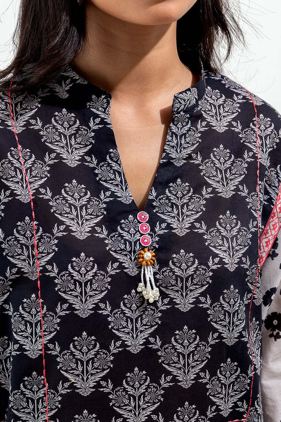 3 Piece Printed Lawn Suit (Pret)