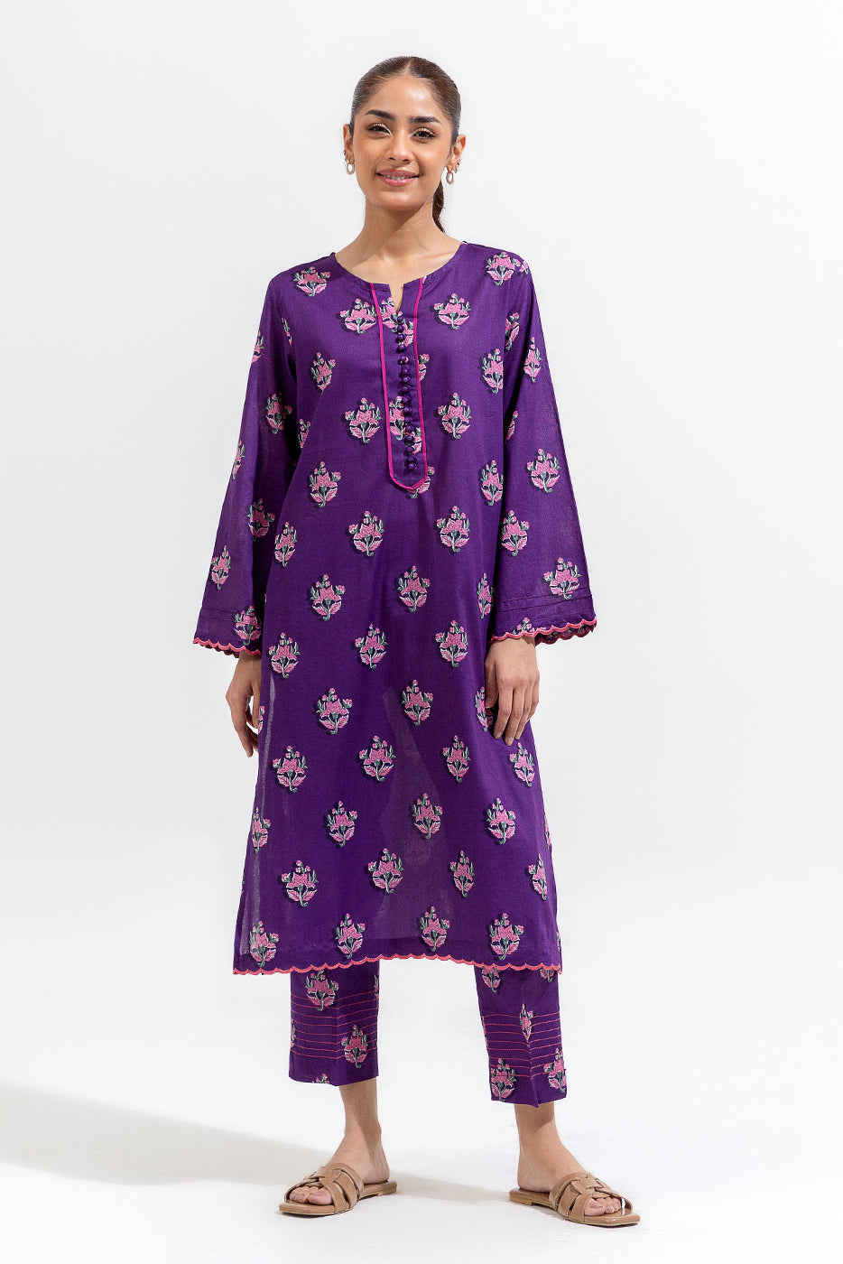 2 Piece Printed Lawn Suit (Pret)