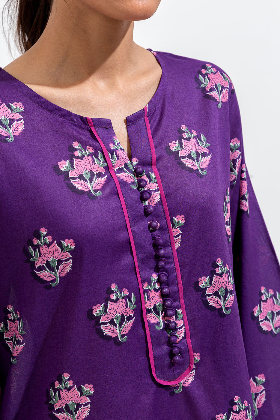 2 Piece Printed Lawn Suit (Pret)