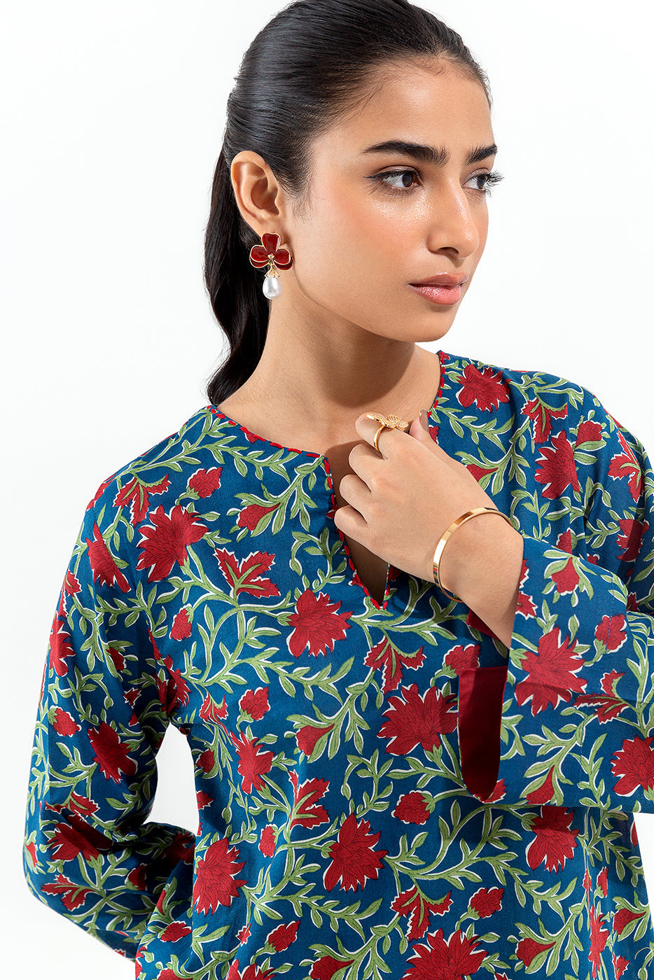 2 Piece Printed Lawn Suit (Pret)