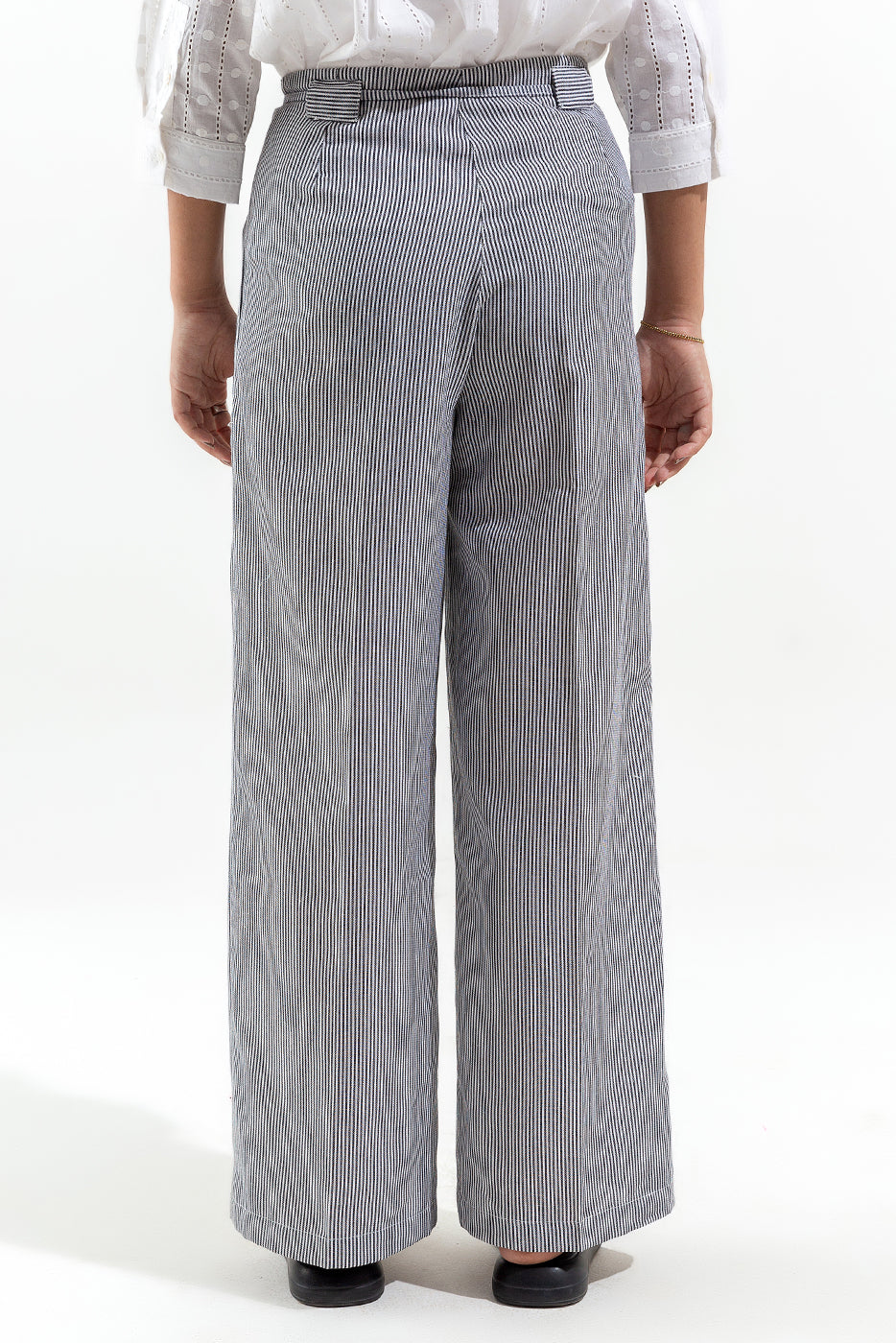 Striper Wide Leg Pants