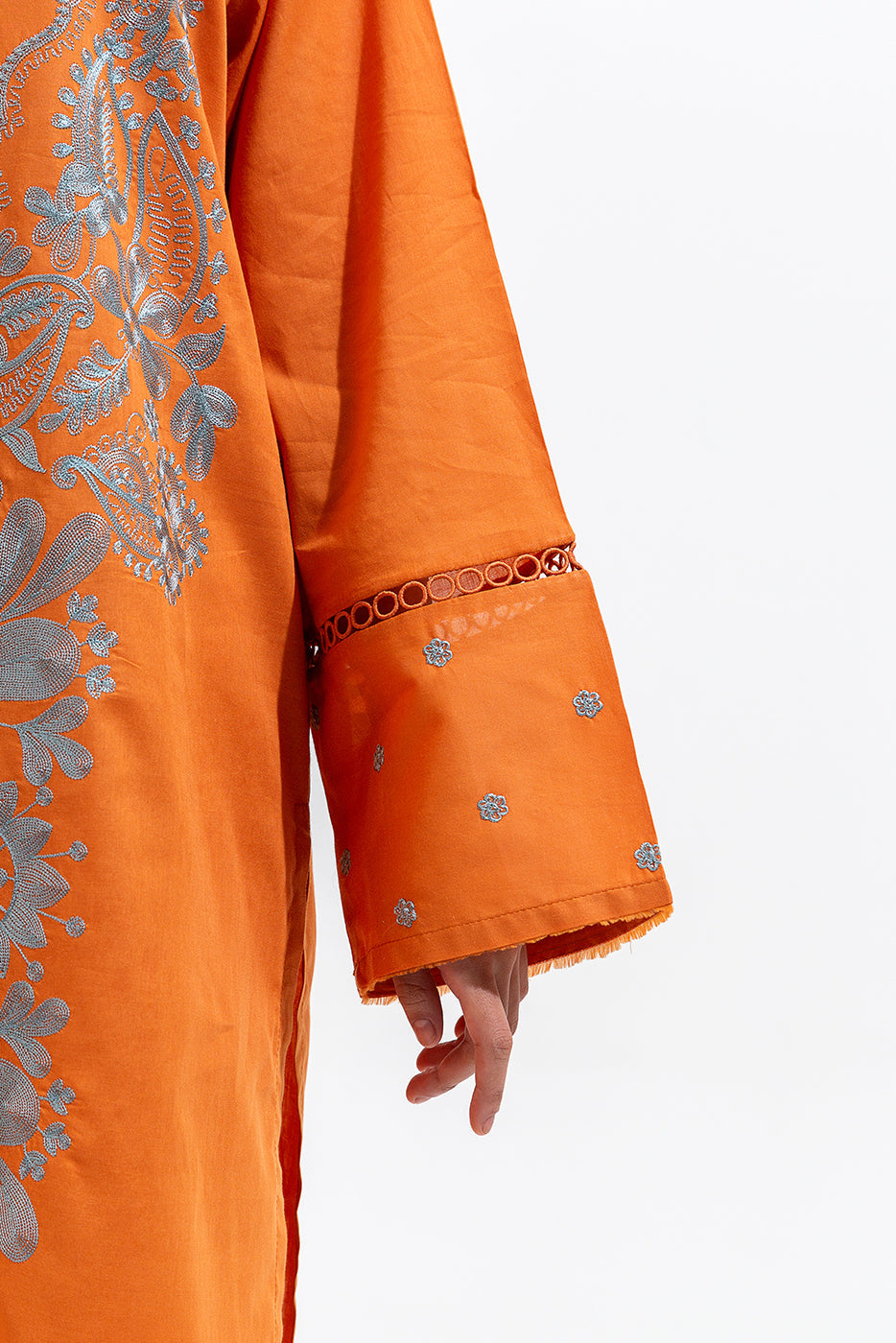 2 Piece Embroidered Lawn Suit (Pret)