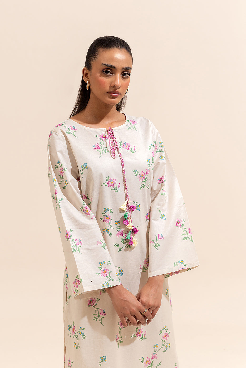 1 Piece Printed Lawn Shirt-Heavenly Blush (Unstitched)