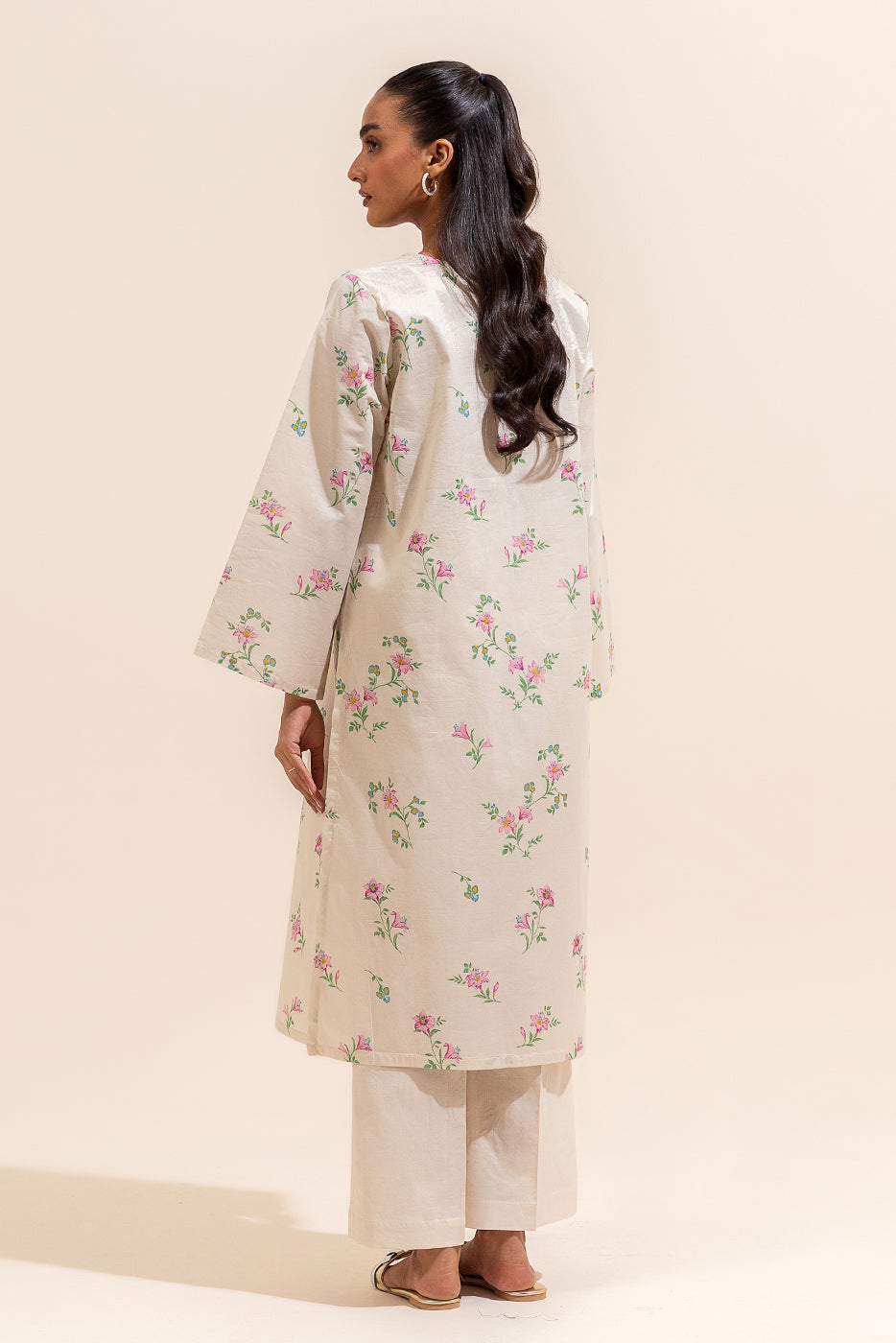 1 Piece Printed Lawn Shirt-Heavenly Blush (Unstitched)