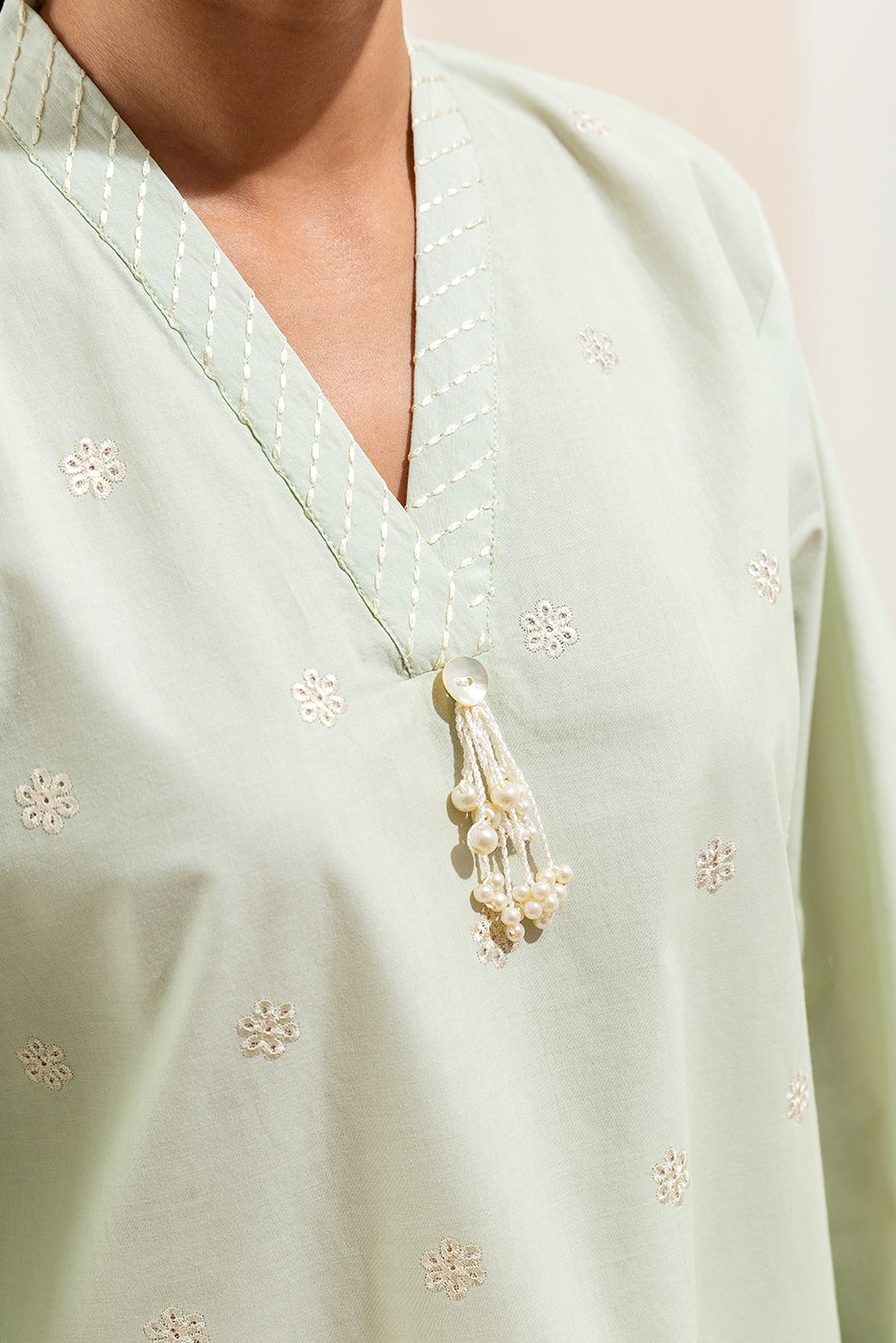1 PIECE EMBROIDERED LAWN SHIRT-OPAL ATTIRE (UNSTITCHED)