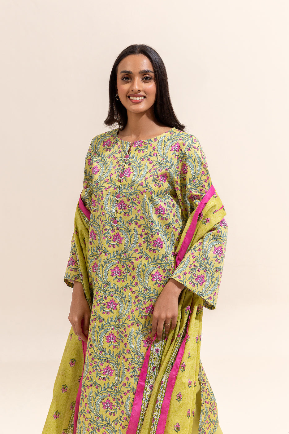 3 Piece Printed Lawn Suit-First Light (Unstitched)