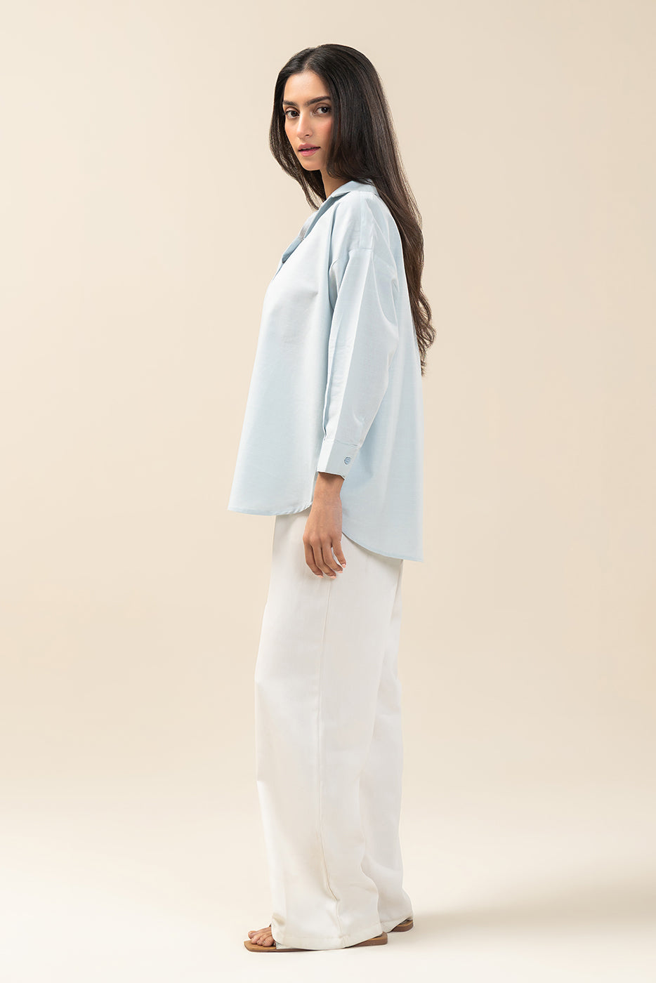 BASIC DYED VISCOSE TOP (WESTERN)