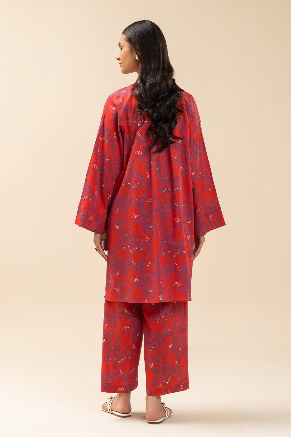 2 PIECE PRINTED LAWN SUIT (PRET)