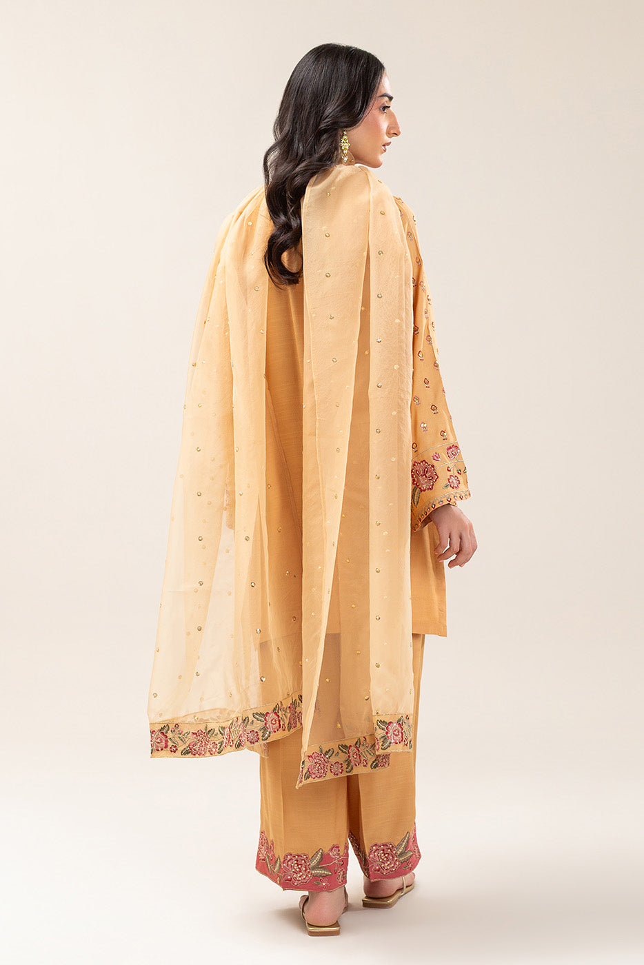 3 PIECE BASIC RAW SILK SUIT (LUXURY PRET)