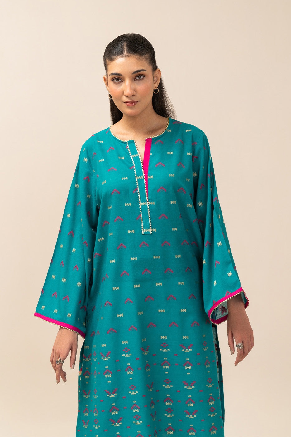 BASIC JACQUARD SHIRT (PRET)