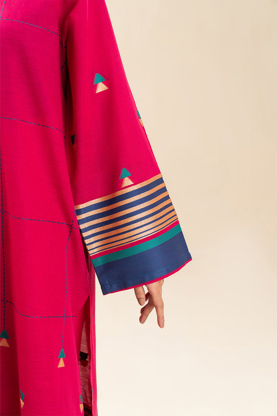 3 PIECE EMBROIDERED JACQUARD SUIT (PRET) - BT1260001PR0029-MULTI-2000000307533-8